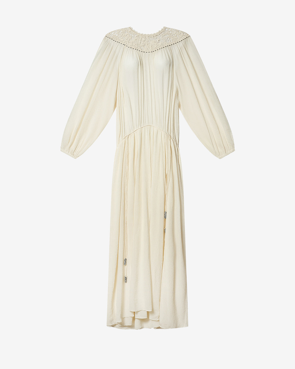 A.E.マルティ☆ファッションプレート『LE NID DE PINSONS』 NYDIA DRESS Woman ecru | ISABEL MARANT Official online store