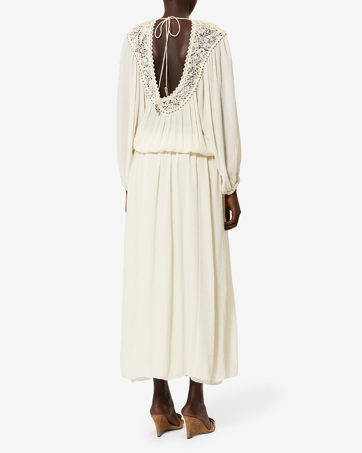 NYDIA DRESS Woman ecru | ISABEL MARANT Official online store