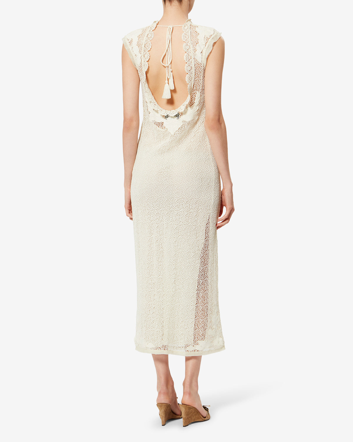 NYDIA DRESS Woman ecru | ISABEL MARANT Official online store