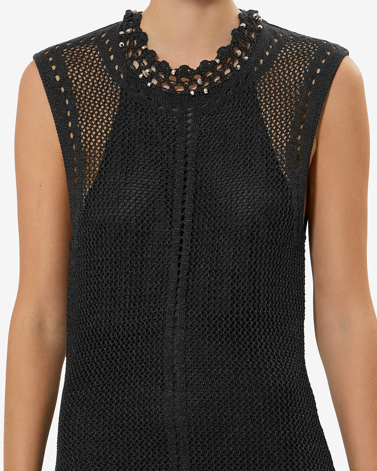 METAYA DRESS Woman black | ISABEL MARANT Official online store