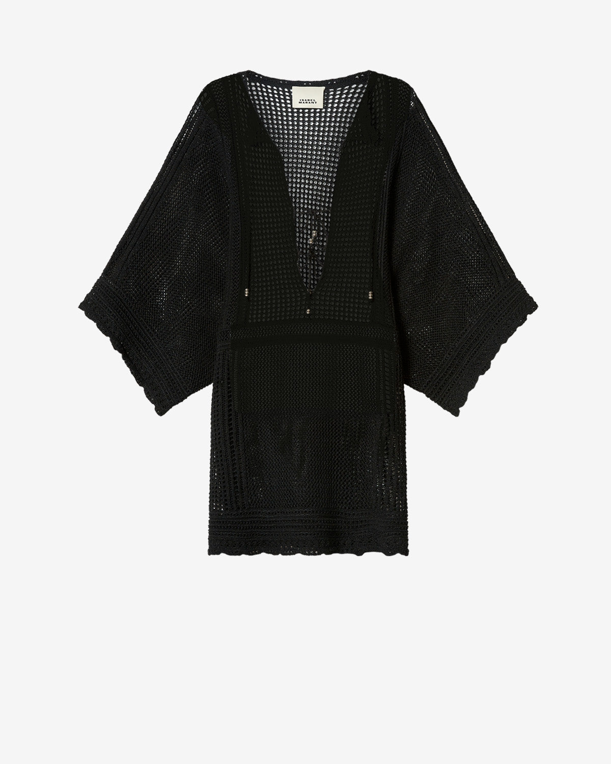 METINA DRESS Woman black | ISABEL MARANT Official online store