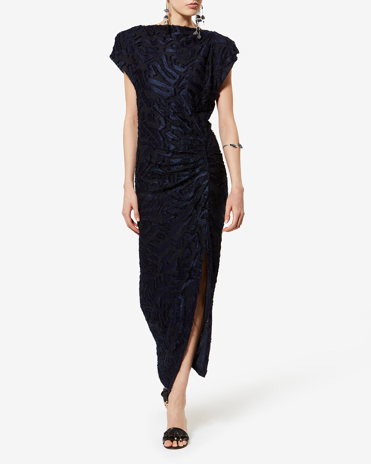 LADAN DRESS Woman faded night | ISABEL MARANT Official online store