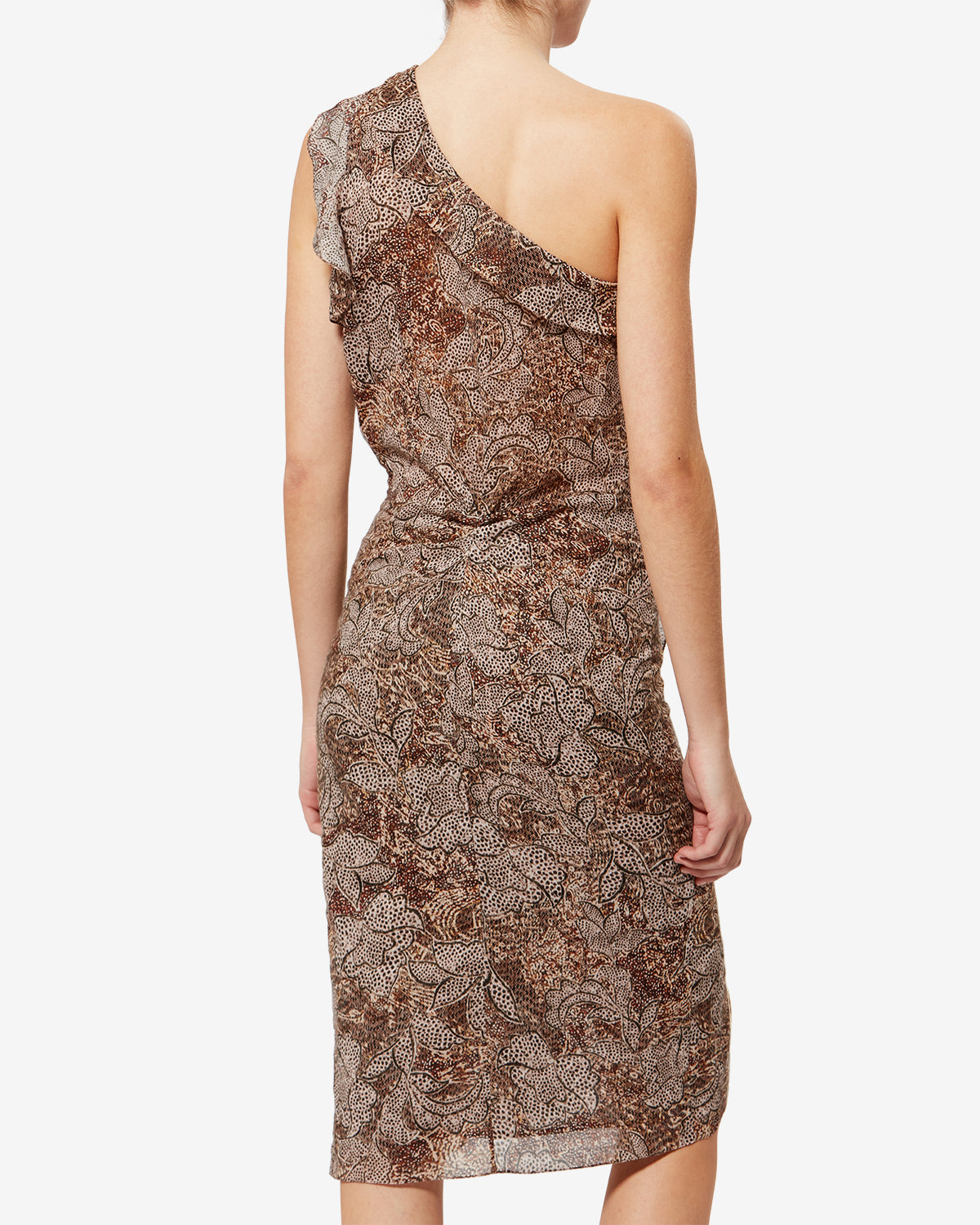 CHARLOTA DRESS Woman ochre | ISABEL MARANT Official online store