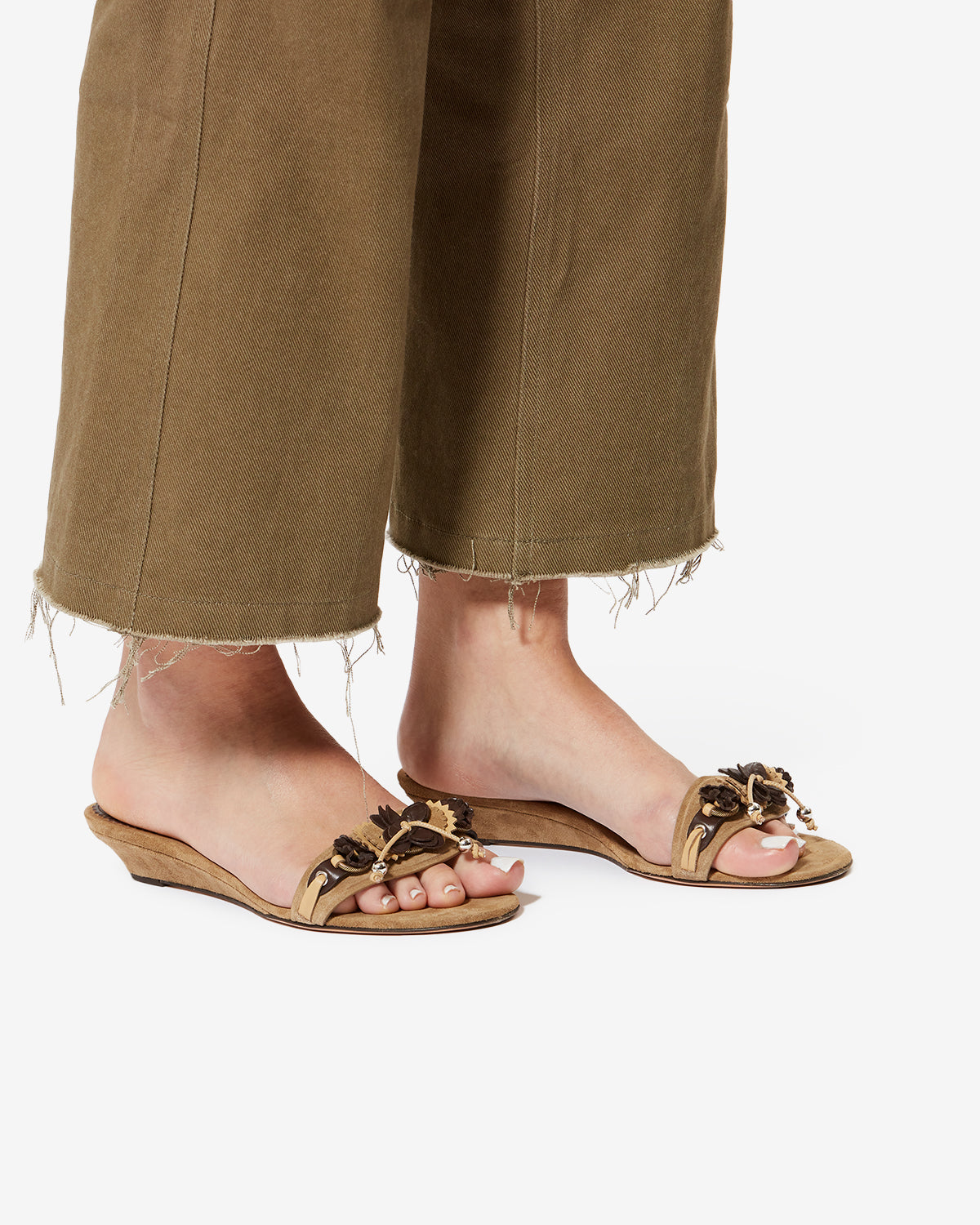 IELA SANDALS Woman taupe | ISABEL MARANT Official online store