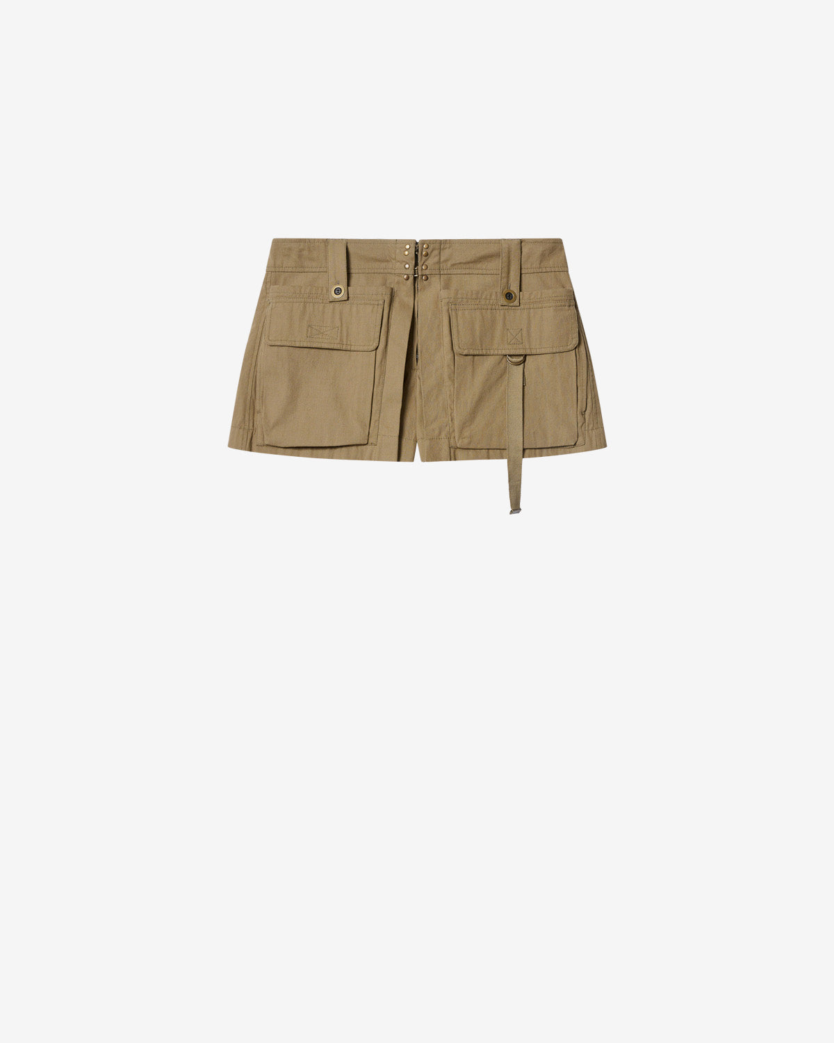 BARTA SHORTS Woman khaki | ISABEL MARANT Official online store