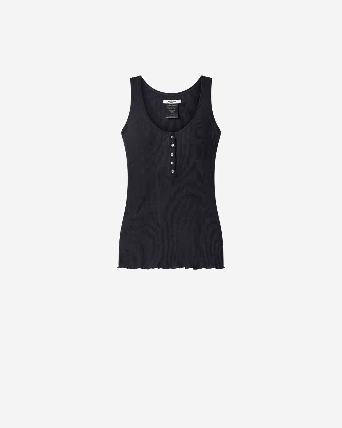 HELMA T-SHIRT Woman black | ISABEL MARANT Official online store