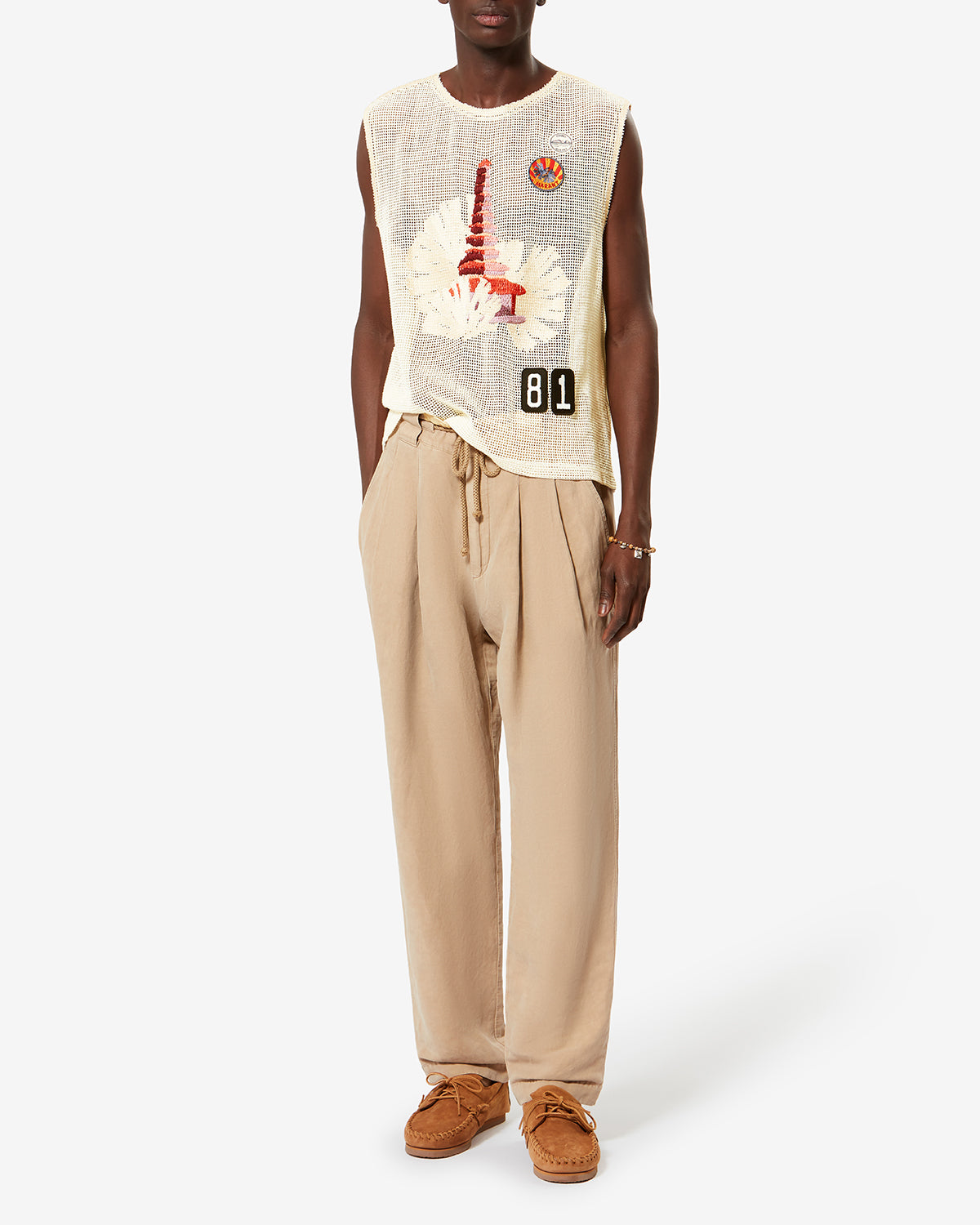 Designer men's T-shirts and Polos | ISABEL MARANT Official Online