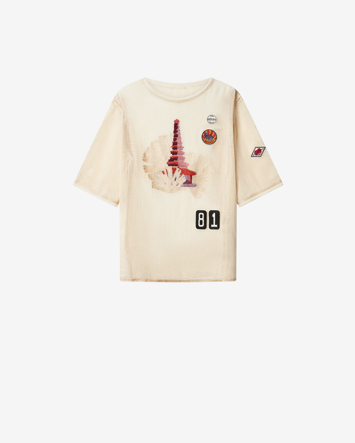 NISRINE T-SHIRT Woman ecru | ISABEL MARANT Official online store