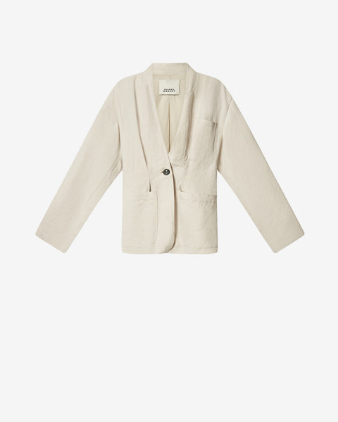 SORAYA JACKET Woman ecru | ISABEL MARANT Official online store