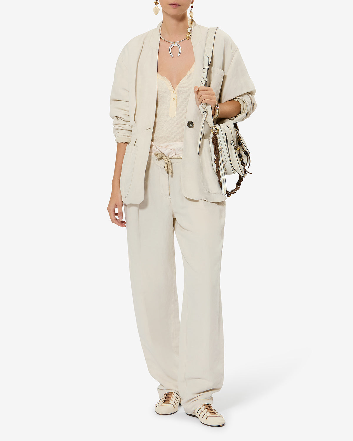 SORAYA JACKET Woman ecru | ISABEL MARANT Official online store