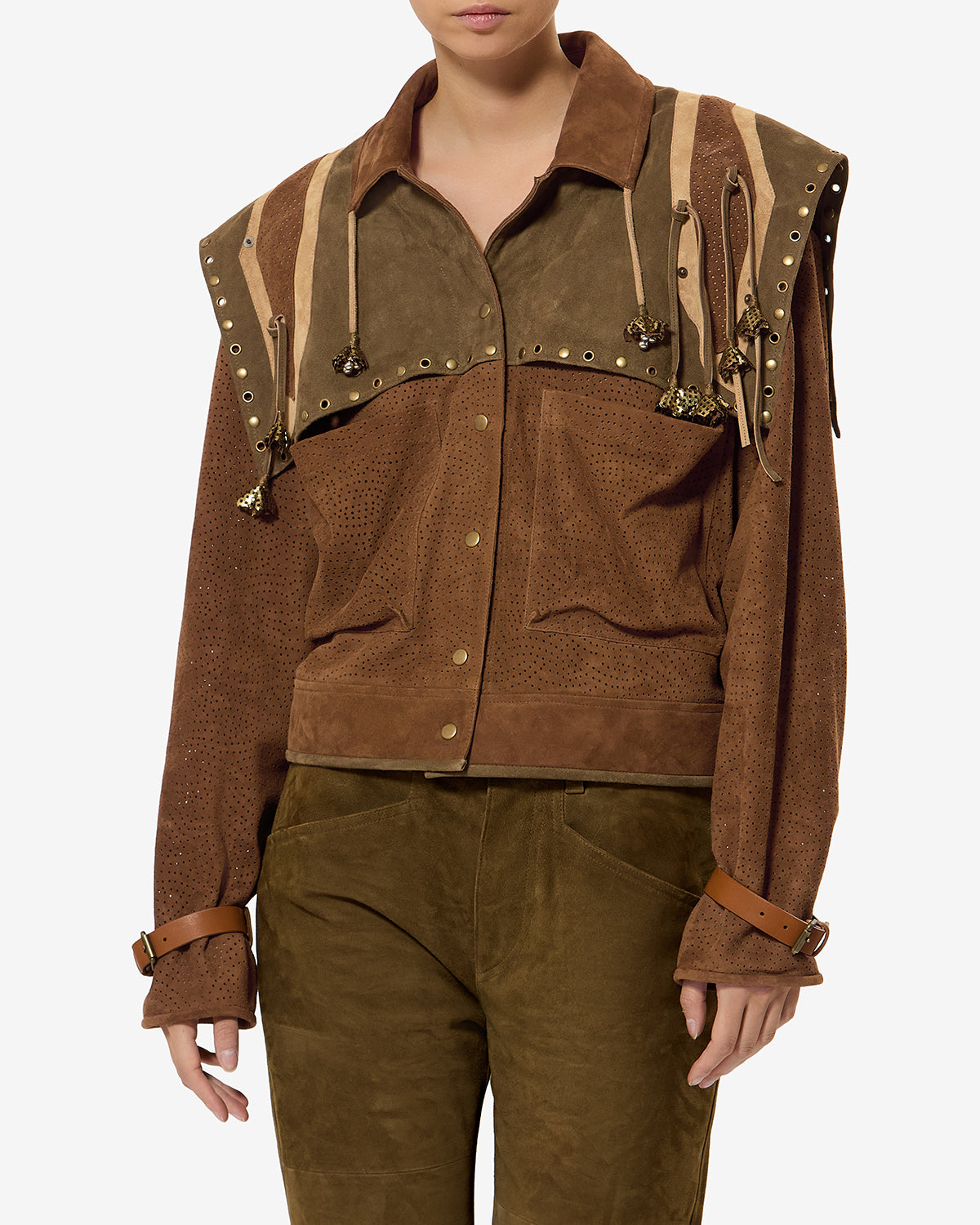 KAYAE JACKET Woman bronze | ISABEL MARANT Official online store