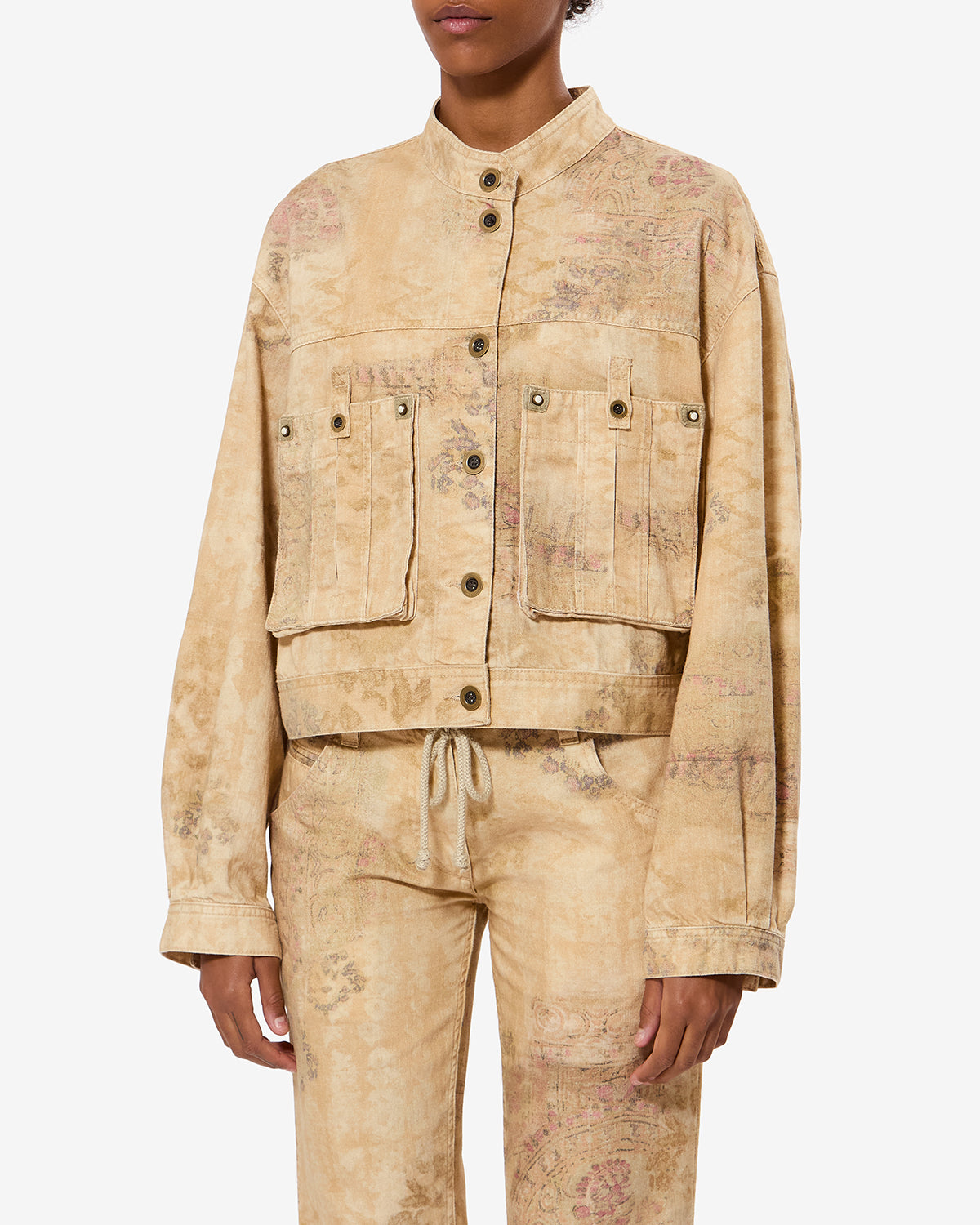 CYNDEL JACKET Woman desert | ISABEL MARANT Official online store