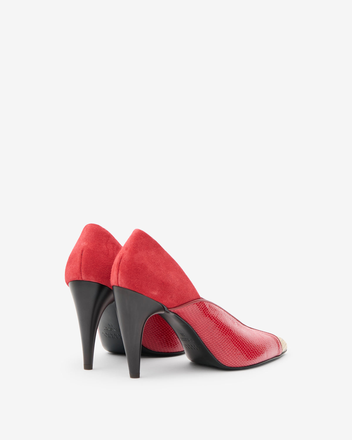 Luza Pumps Woman Scarlet Red/Sahara | ISABEL MARANT Official