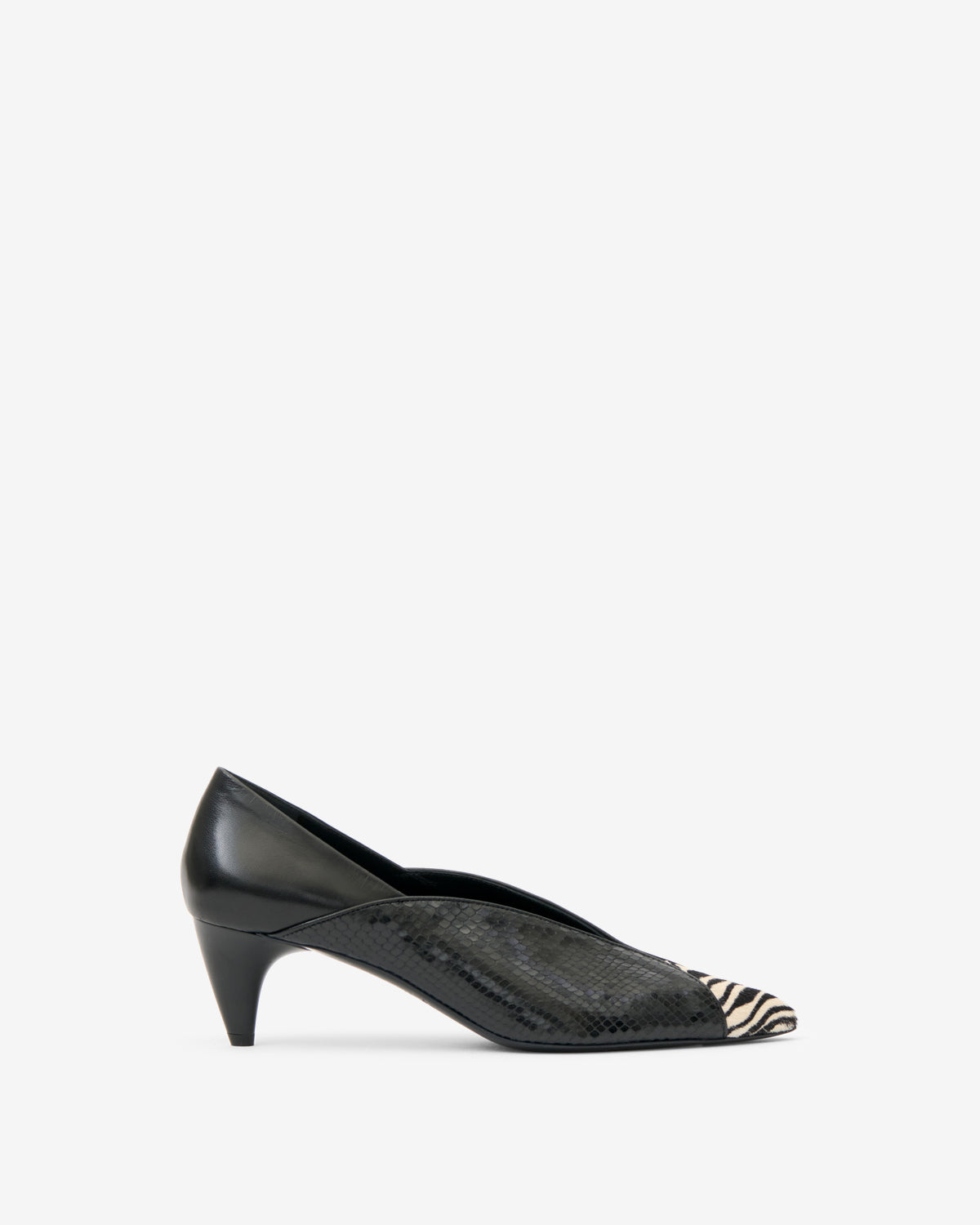 Ilou Pumps Woman Black / Zebra | ISABEL MARANT Official online store
