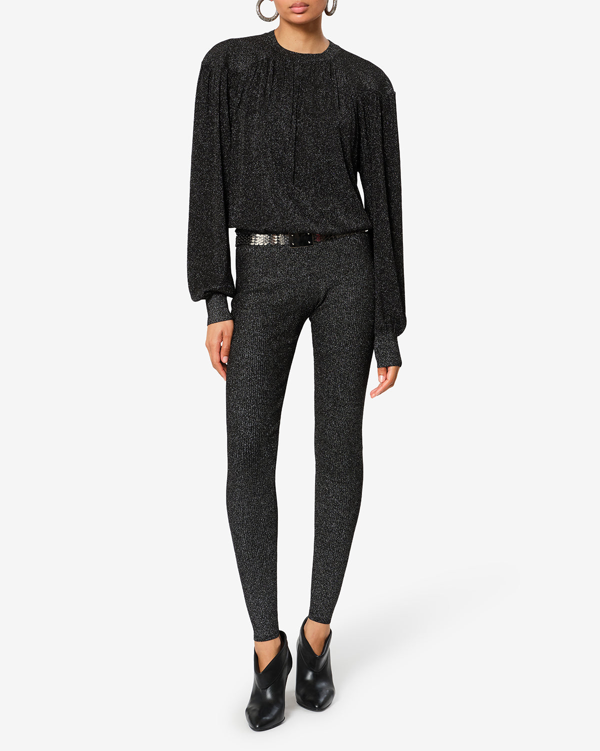 Maritza Pants Woman black | ISABEL MARANT Official online store
