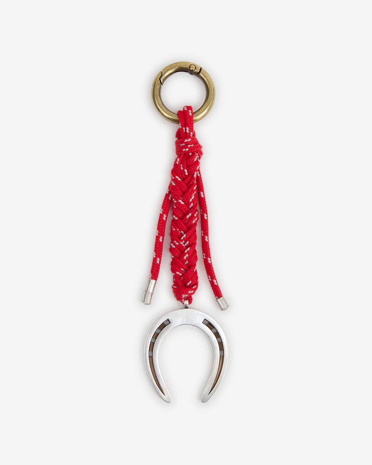 Horseshoe keychain - Red-silver - Woman - 3