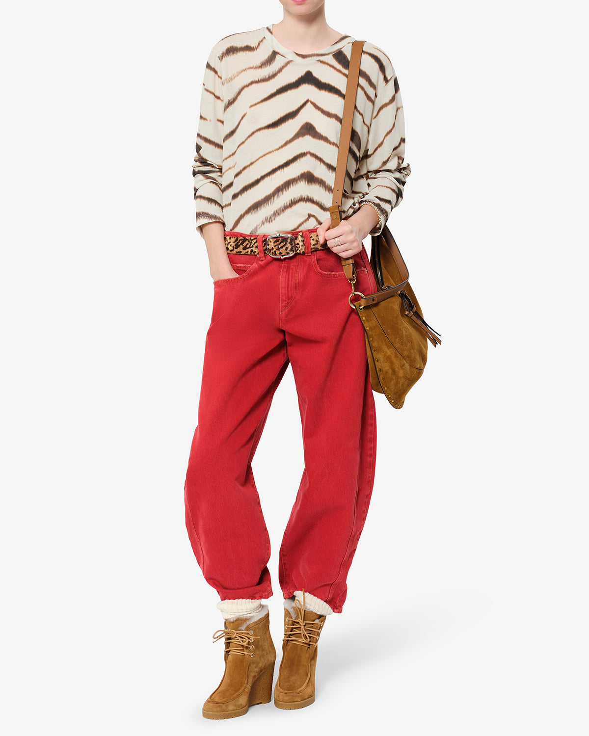 Zakane Tシャツ 女性 Zebra | ISABEL MARANT 公式サイト
