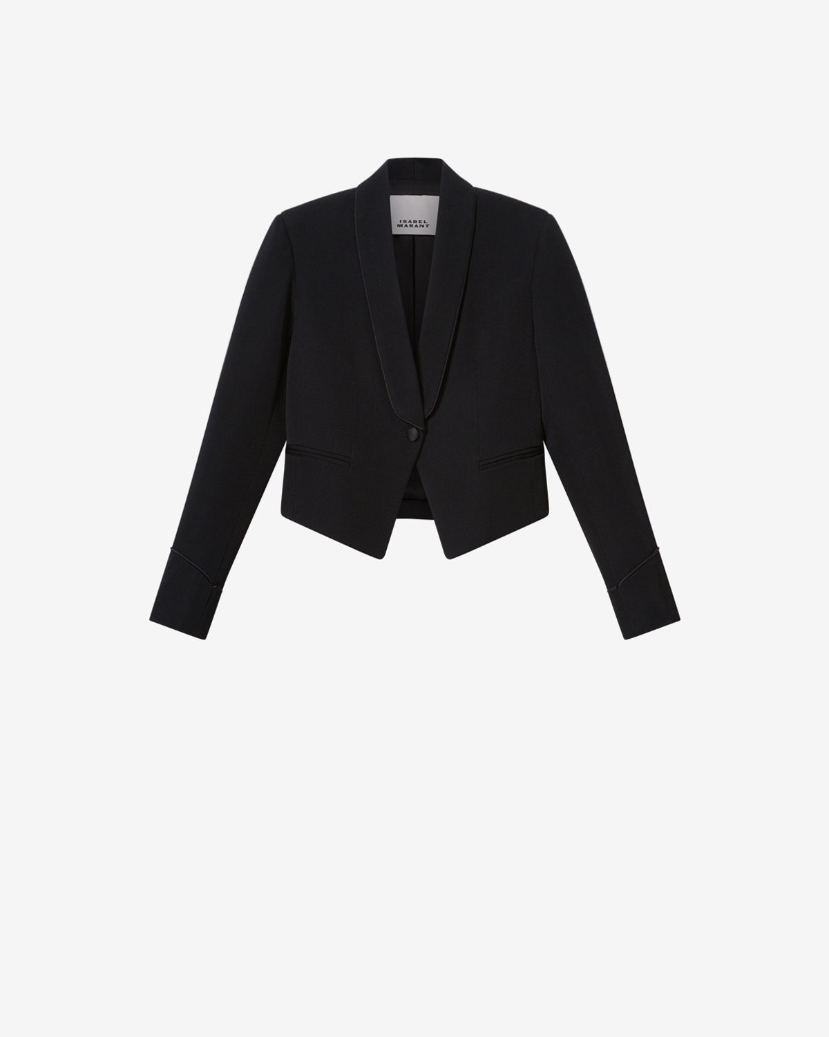 Pialena wool jacket Woman black | ISABEL MARANT Official online store