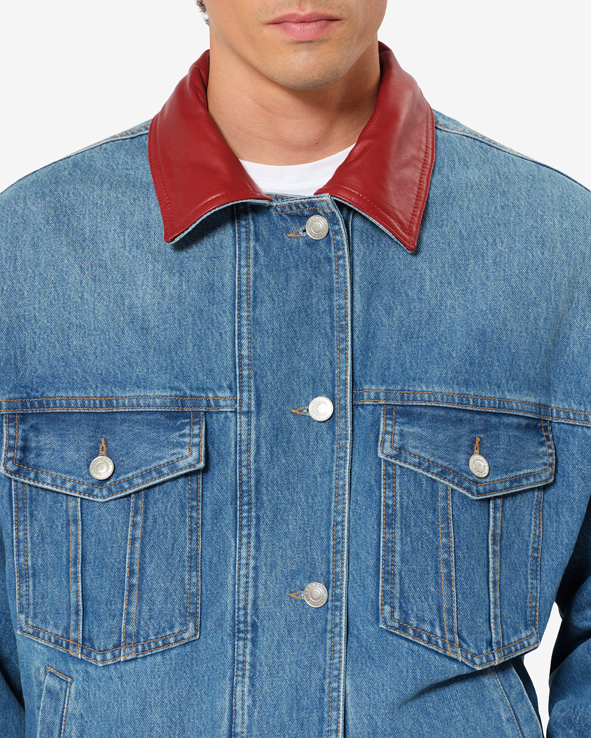 Johan Jacket Man blue | ISABEL MARANT Official online store
