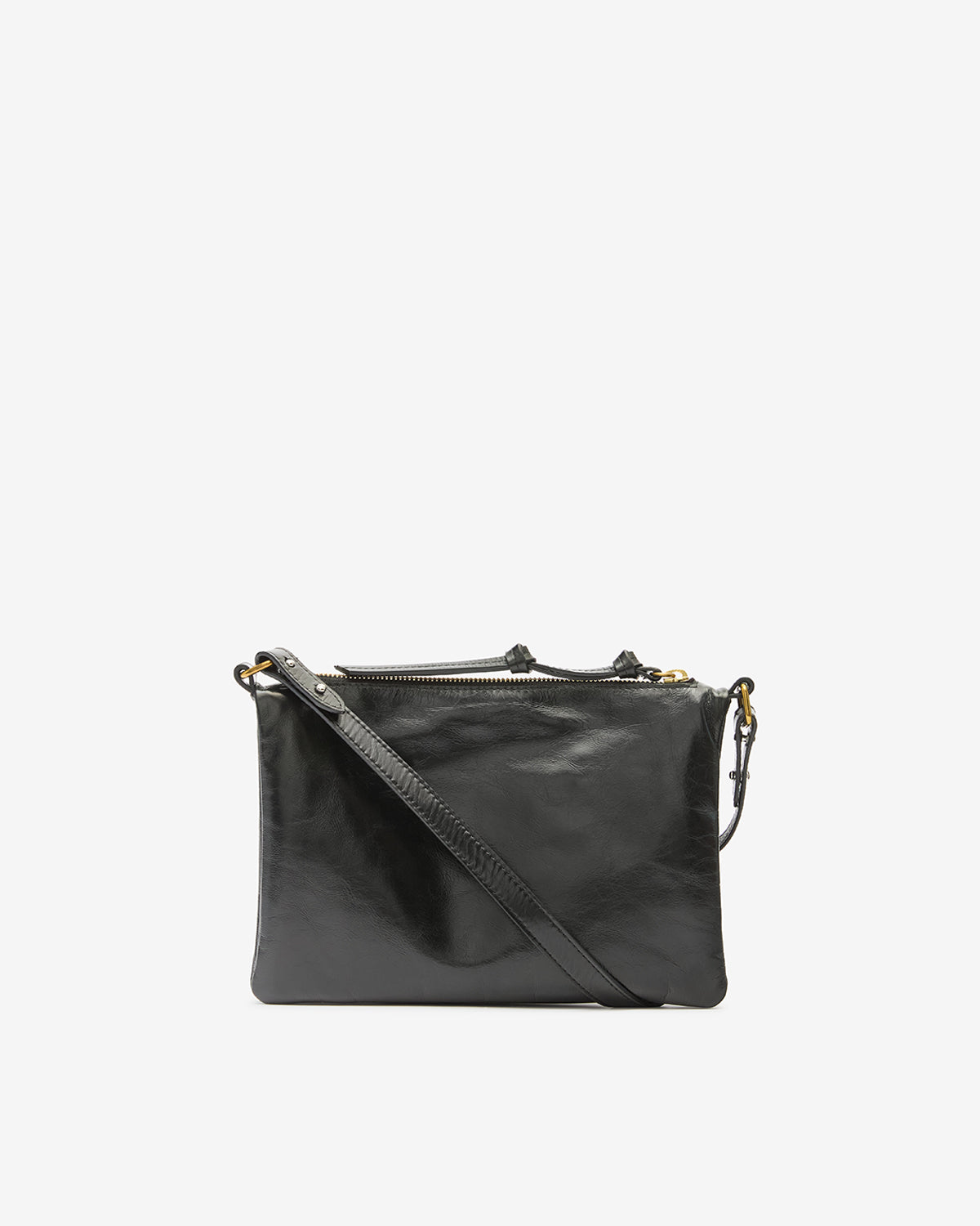 NESSAH BAG Woman Chocolate | ISABEL MARANT Official online store