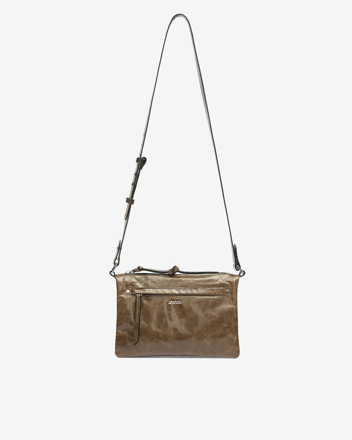 マルコ WINNA DUO SHOULDER BAG Woman moss green | ISABEL MARANT Official