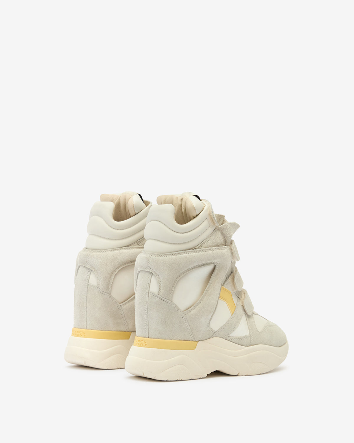 Baskets balskee en cuir - Craie-beurre - Woman - 2