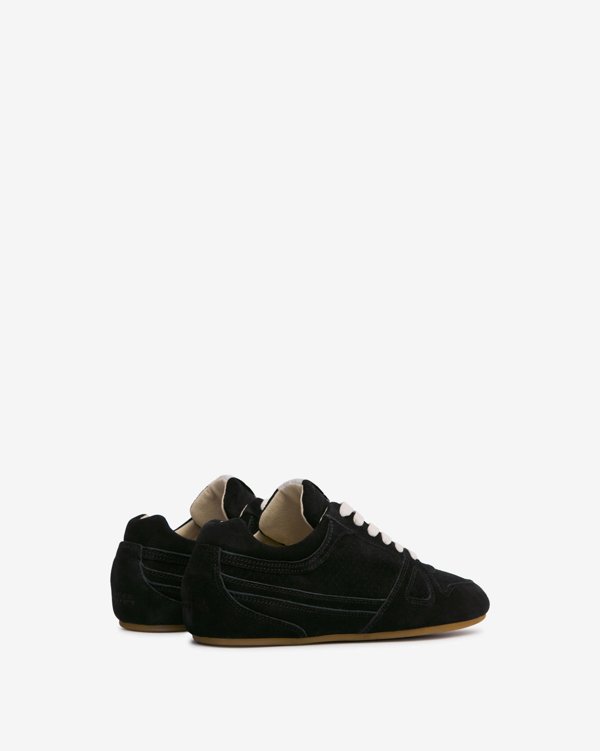 ete　シアン、マゼンダ、黒 SENNY LOW SNEAKERS Woman black | ISABEL MARANT Official online store
