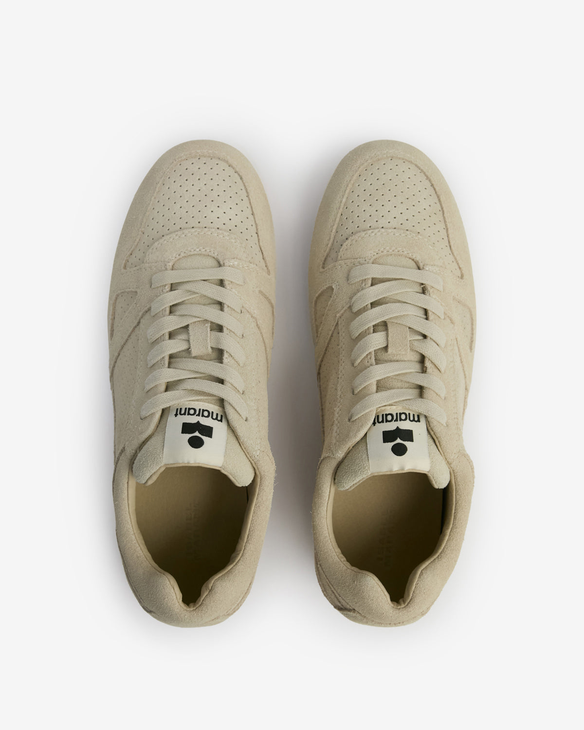 Sneakers senny low aus veloursleder - Beige - Woman - 4