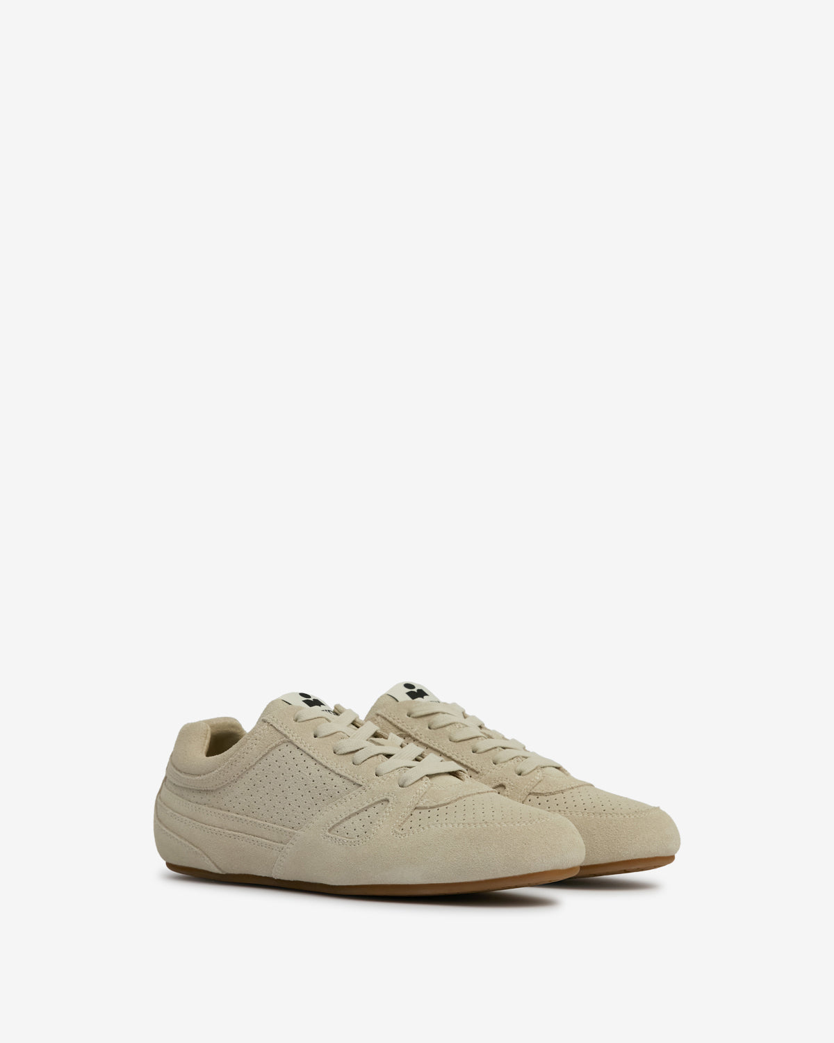 Sneakers senny low aus veloursleder - Beige - Woman - 3