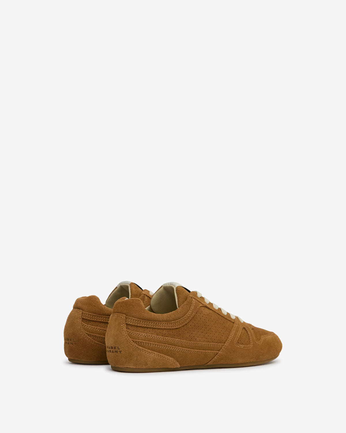 Sneakers senny low aus veloursleder - Cognac - Woman - 2