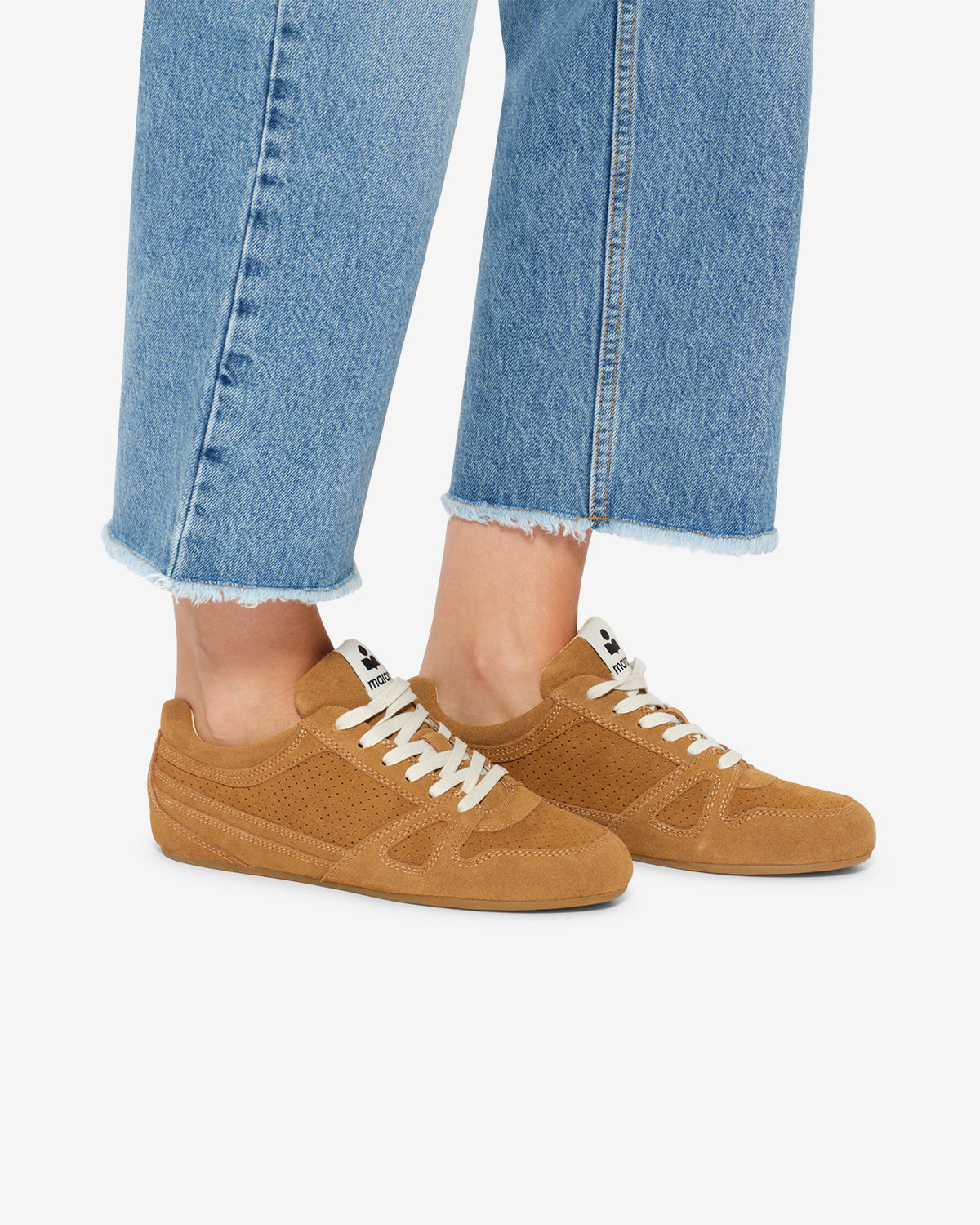 SENNY LOW SNEAKERS Woman cognac | ISABEL MARANT Official online store