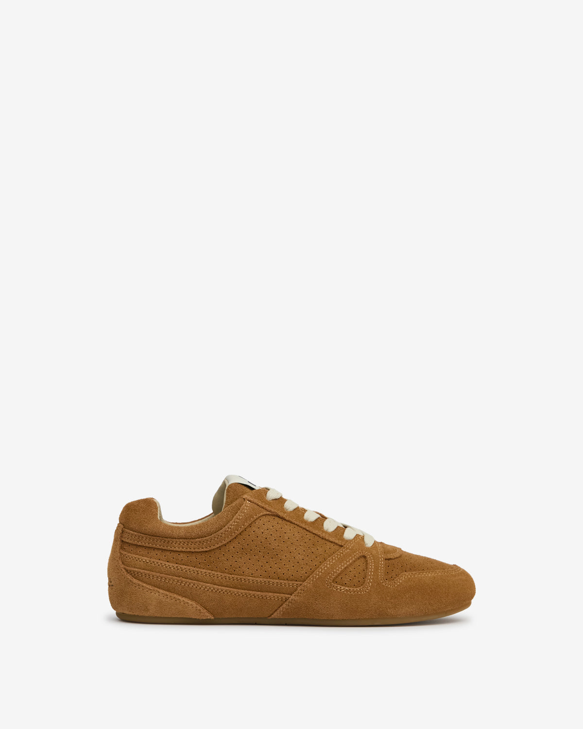 Sneakers senny low aus veloursleder - Cognac - Woman - 1