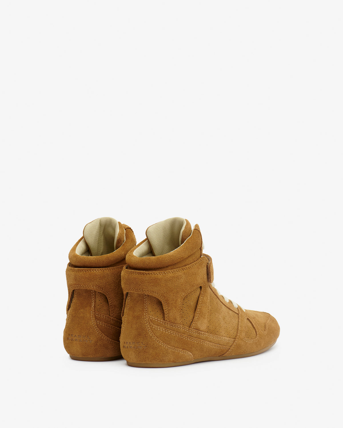 Senny high suede leather sneakers - Cognac - Woman - 2