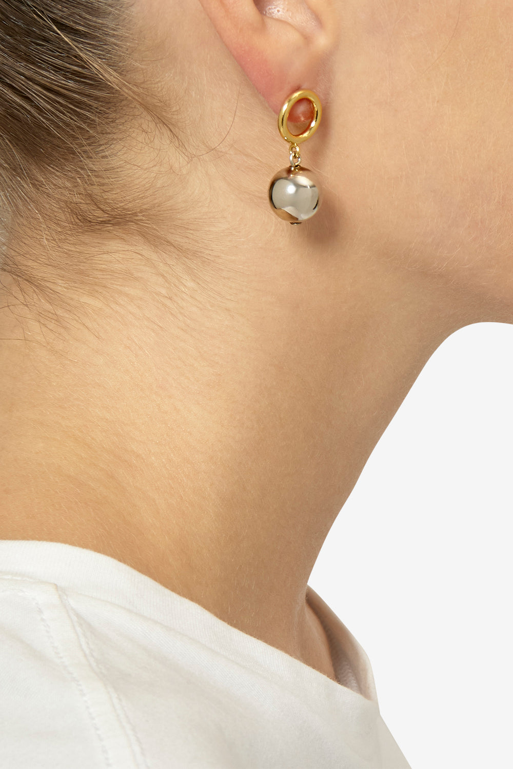 Orecchini elina - Gold-silver - Woman - 2