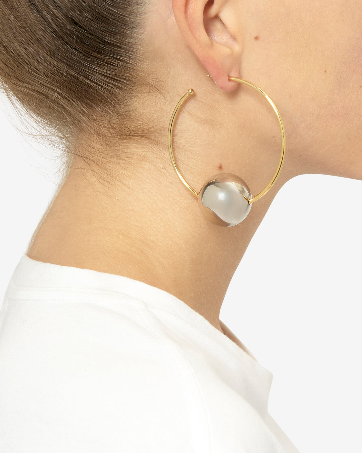 【極美品 19SS】ISABEL MARANT ETOILE「Emelina」 ELINA EARRINGS Woman gold-silver | ISABEL MARANT Official online store