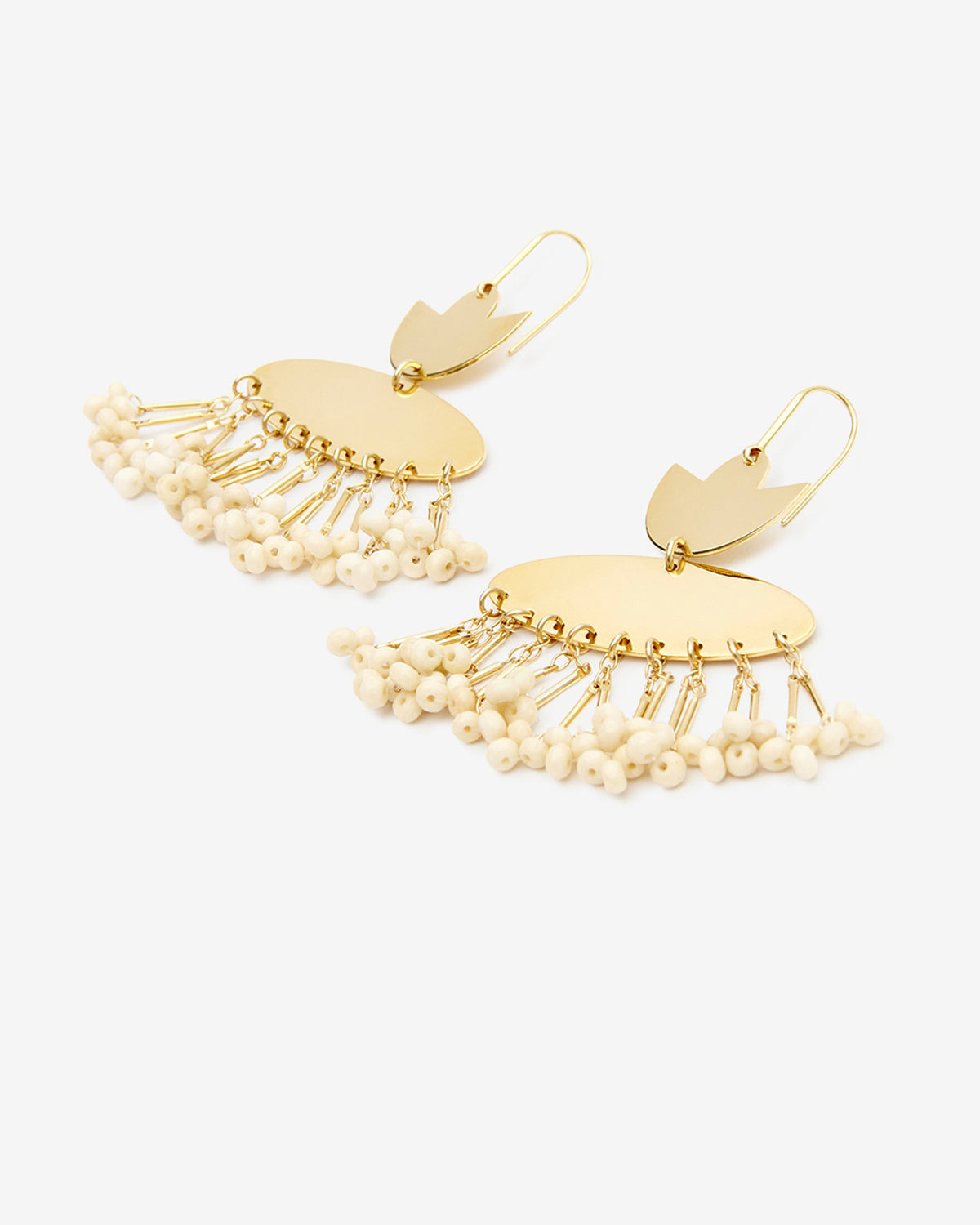 Pendientes nora - Crudo - Woman - 3