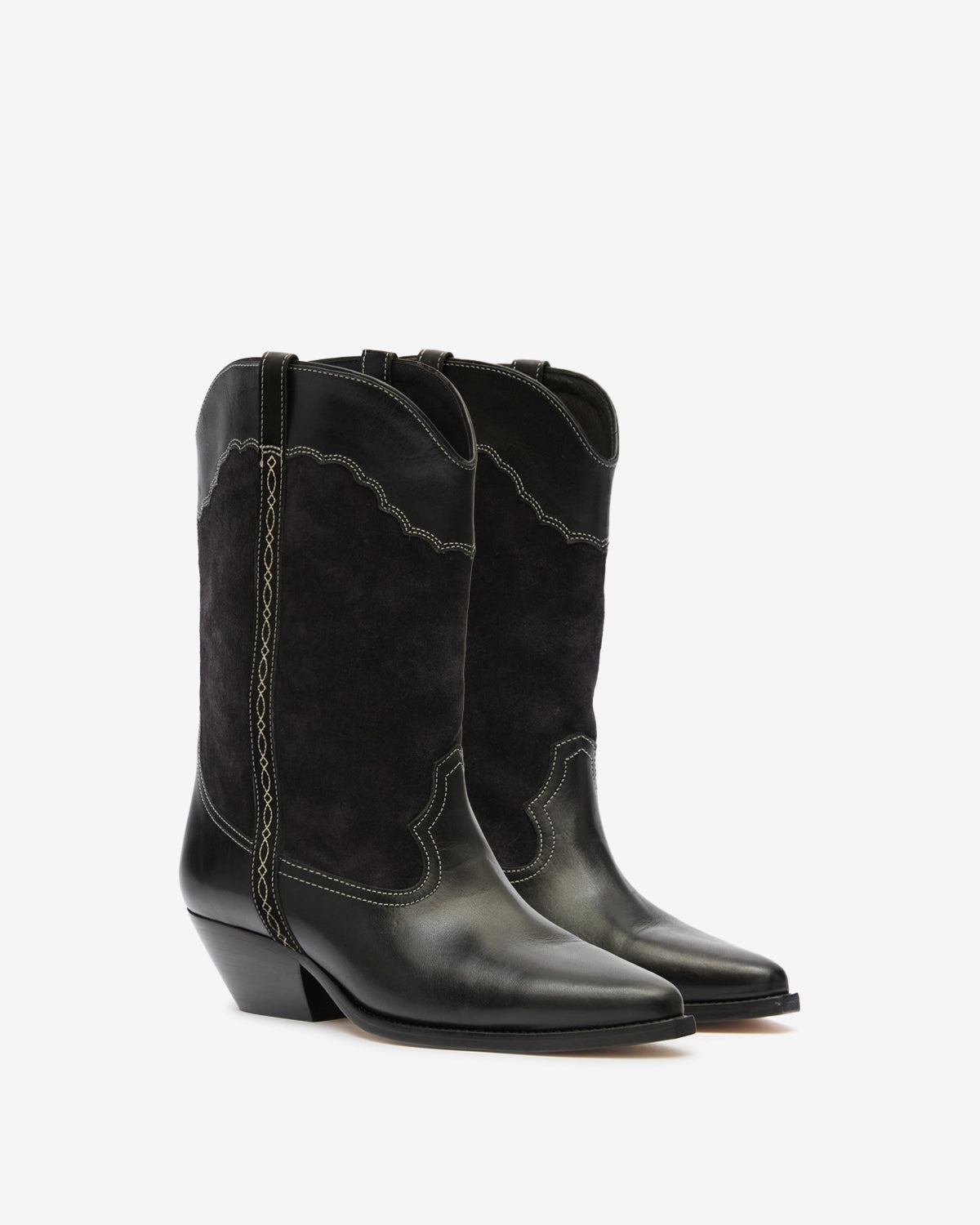 DUERTO BOOTS Woman black | ISABEL MARANT Official online store