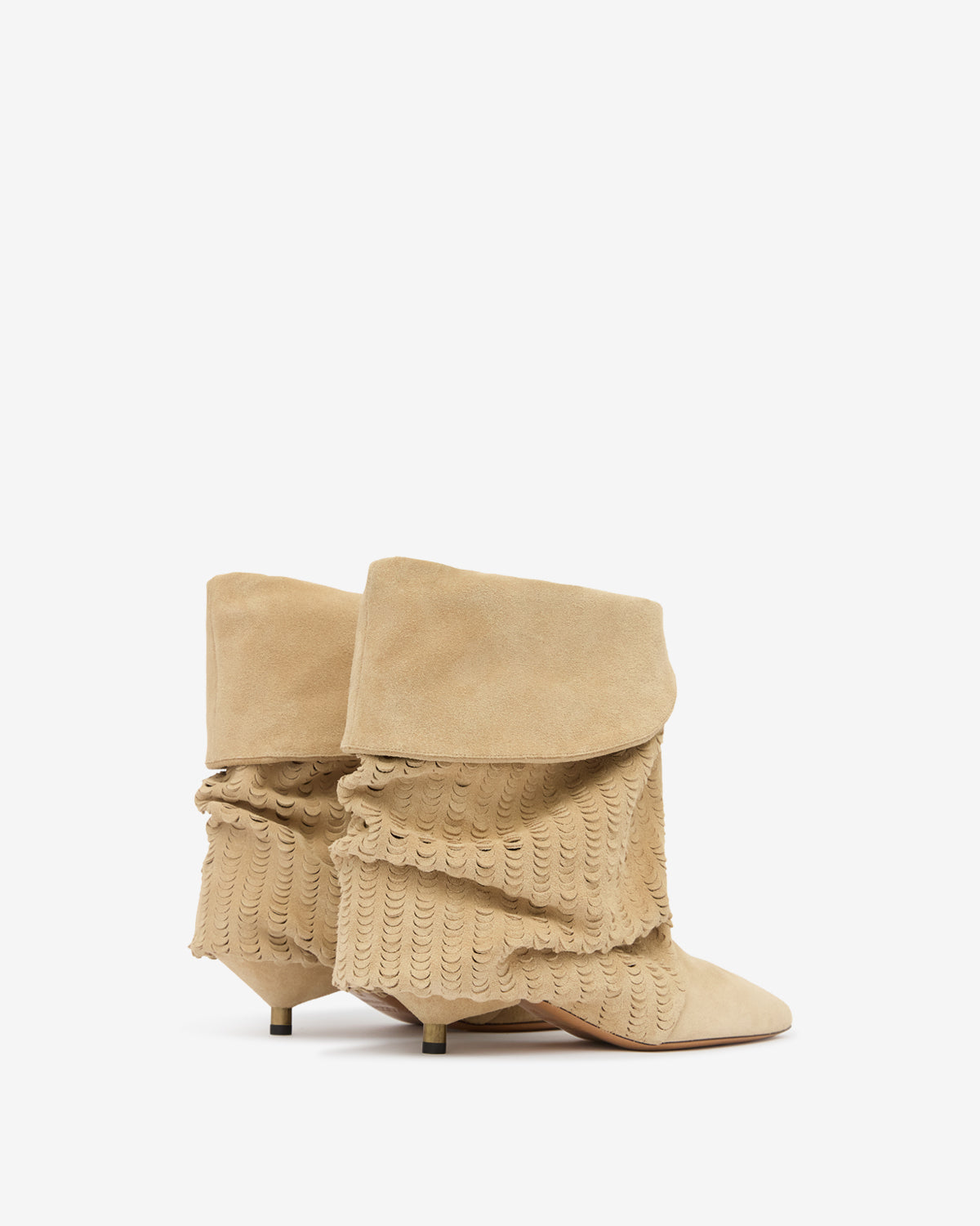 Botas edrik de cuero suave - Deep beige - Woman - 2