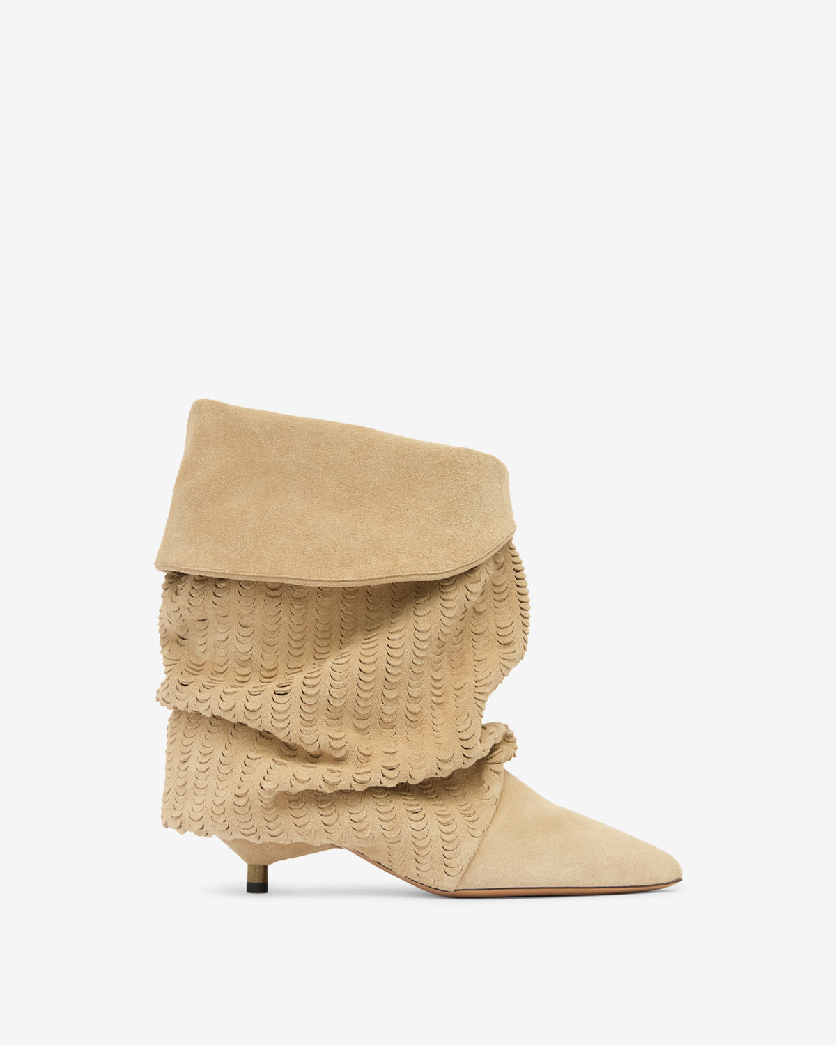 Botas edrik de cuero suave - Deep beige - Woman - 1
