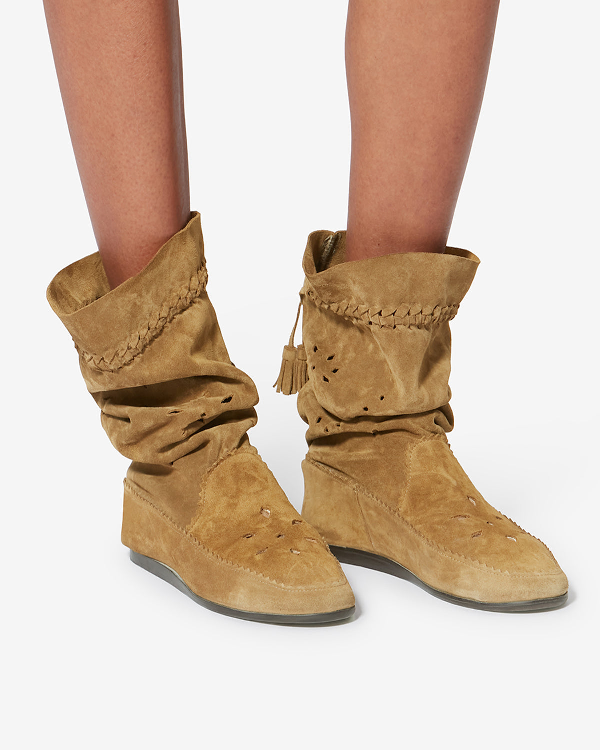WELKY BOOTS Woman taupe | ISABEL MARANT Official online store