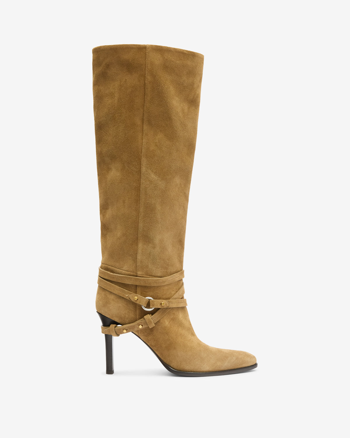 Ieva twin leather boots - Taupe - Woman - 1