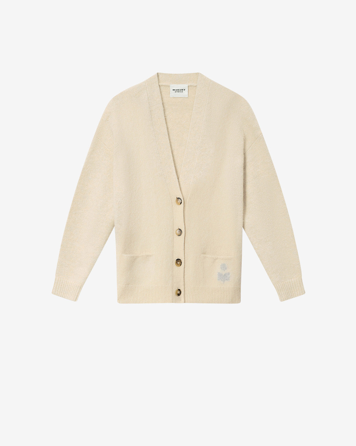 EBORAH CARDIGAN Woman light gray | ISABEL MARANT Official online store