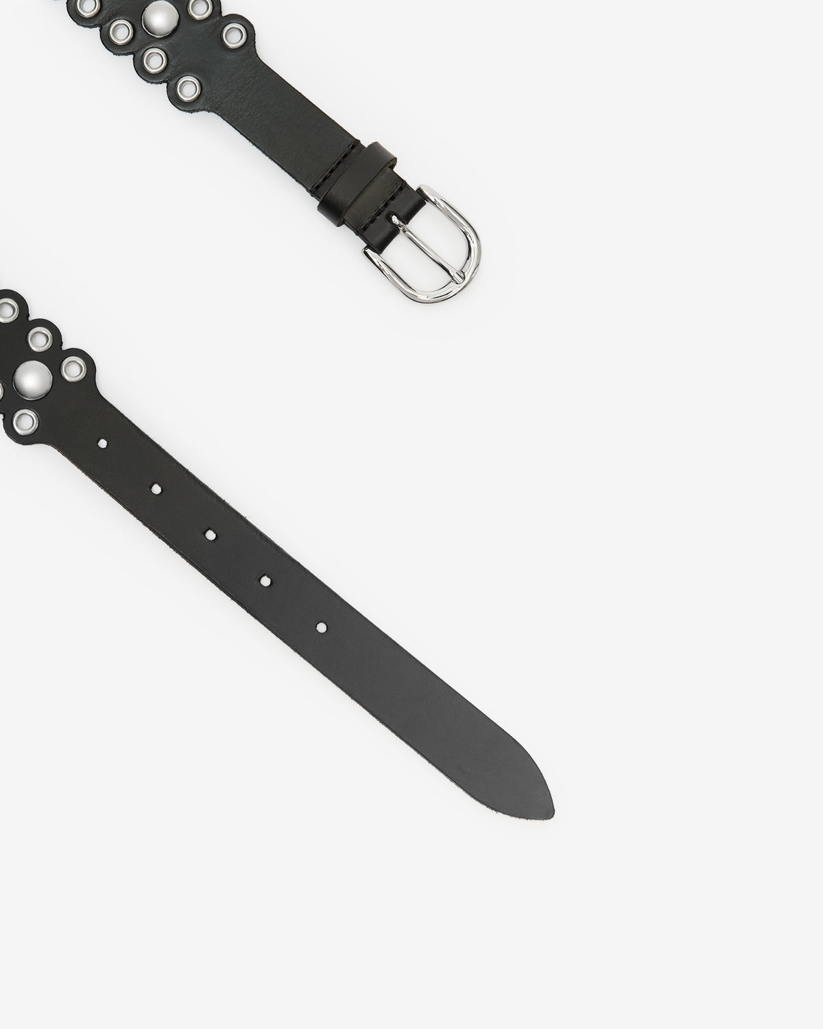 ZALLA BELT Woman black and silver | ISABEL MARANT Official online