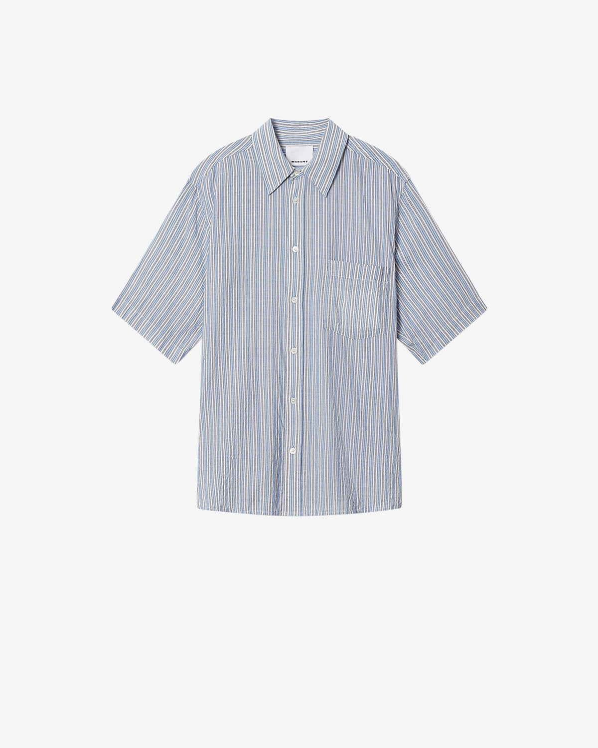 LABILIO SHIRT Man blue | ISABEL MARANT Official online store