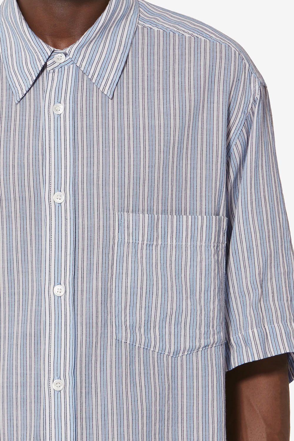 Camicia in cotone oxford labilio - Blu - Man - 3