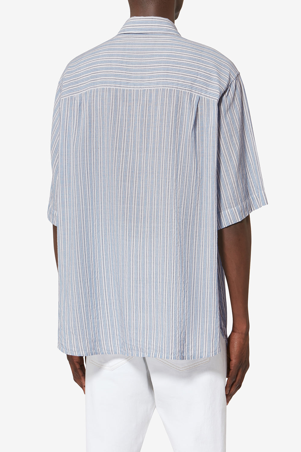 Camicia in cotone oxford labilio - Blu - Man - 5