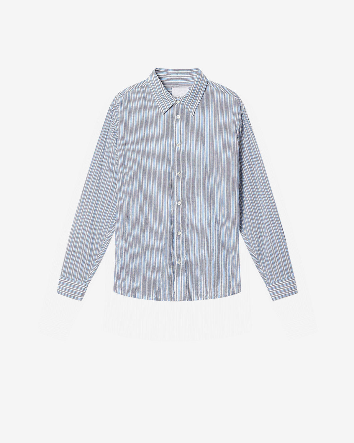 CYBILIO SHIRT Man blue | ISABEL MARANT Official online store