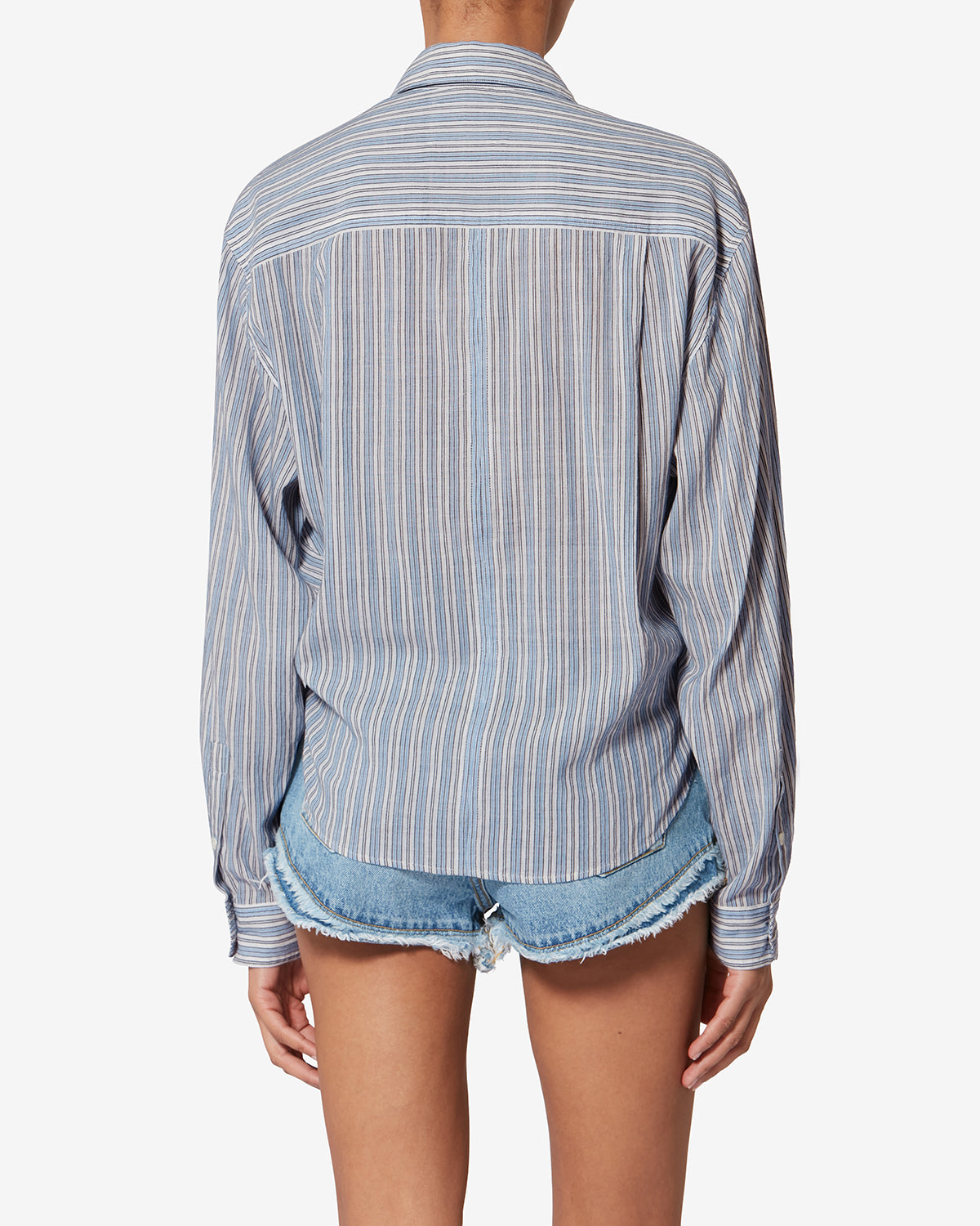 NATH SHIRT Woman blue | ISABEL MARANT Official online store