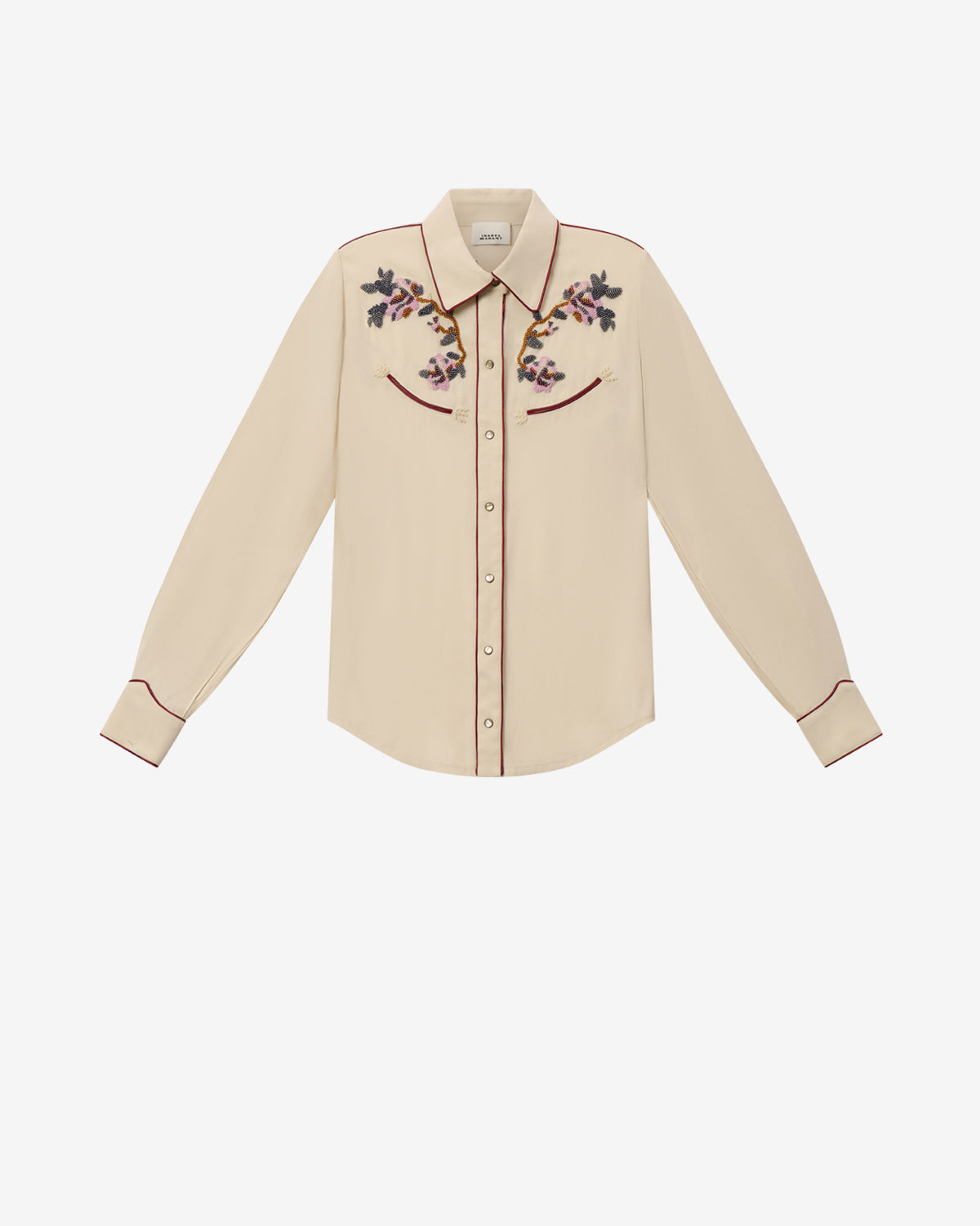 YZEA SHIRT Woman ecru | ISABEL MARANT Official online store