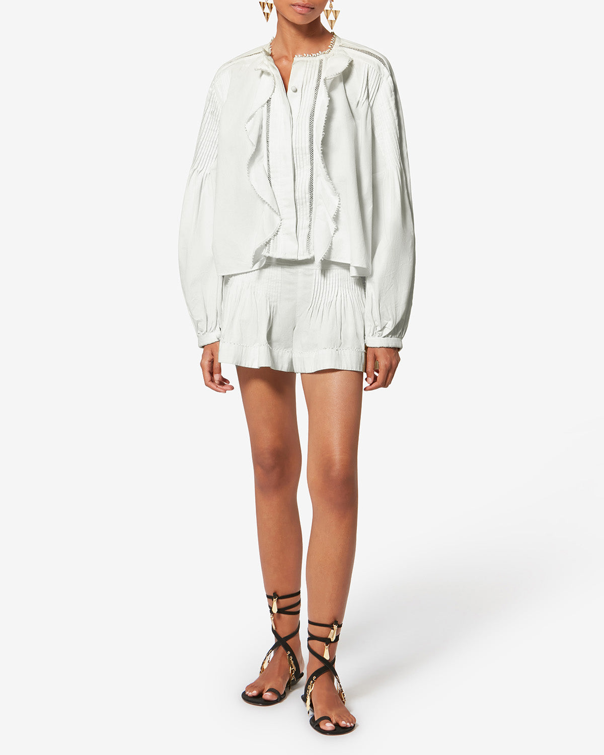 CUBRALY SHIRT Woman white | ISABEL MARANT Official online store